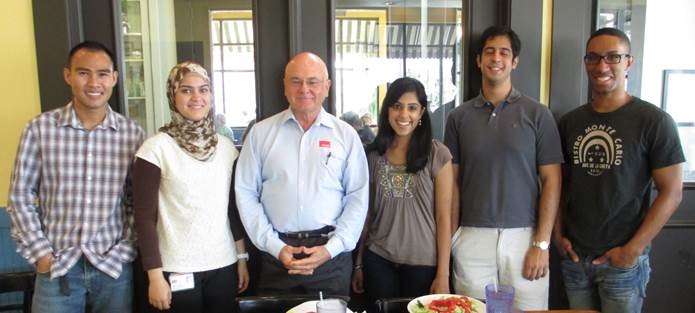 2013 Officers of the UTMB chapter of the American Medical Student Association (AMSA)