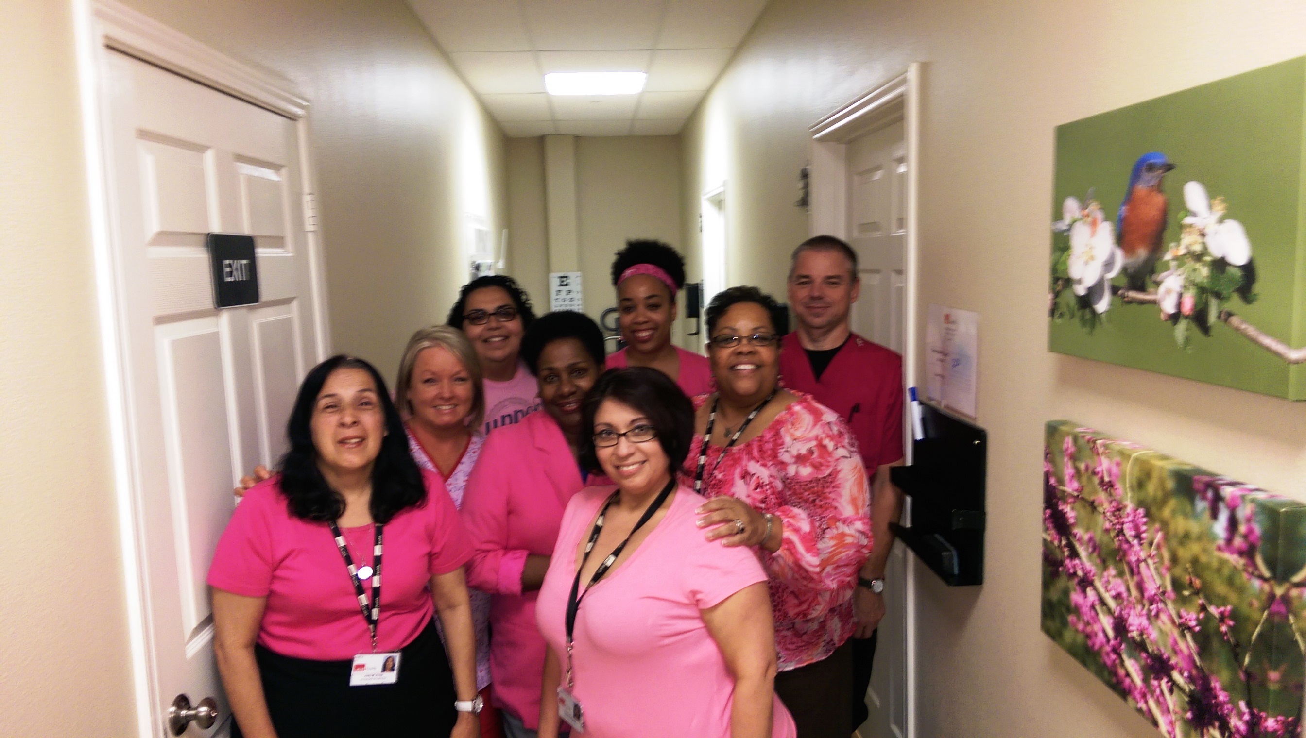 FMC - Dickinson's team pink!