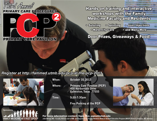 Invite for 2016 PCP at the PCP Invite for 2016 PCP at the PCP