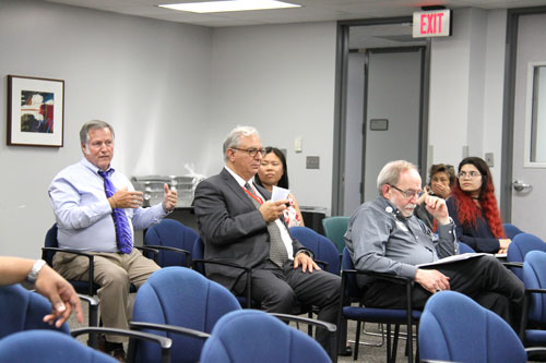 Alvah R. Cass, MD, SM make a comment during the Panel on Gun Violence and Gun Policy