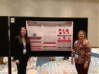 Jennifer Raley, MD and Carolyn Coyle with their poster