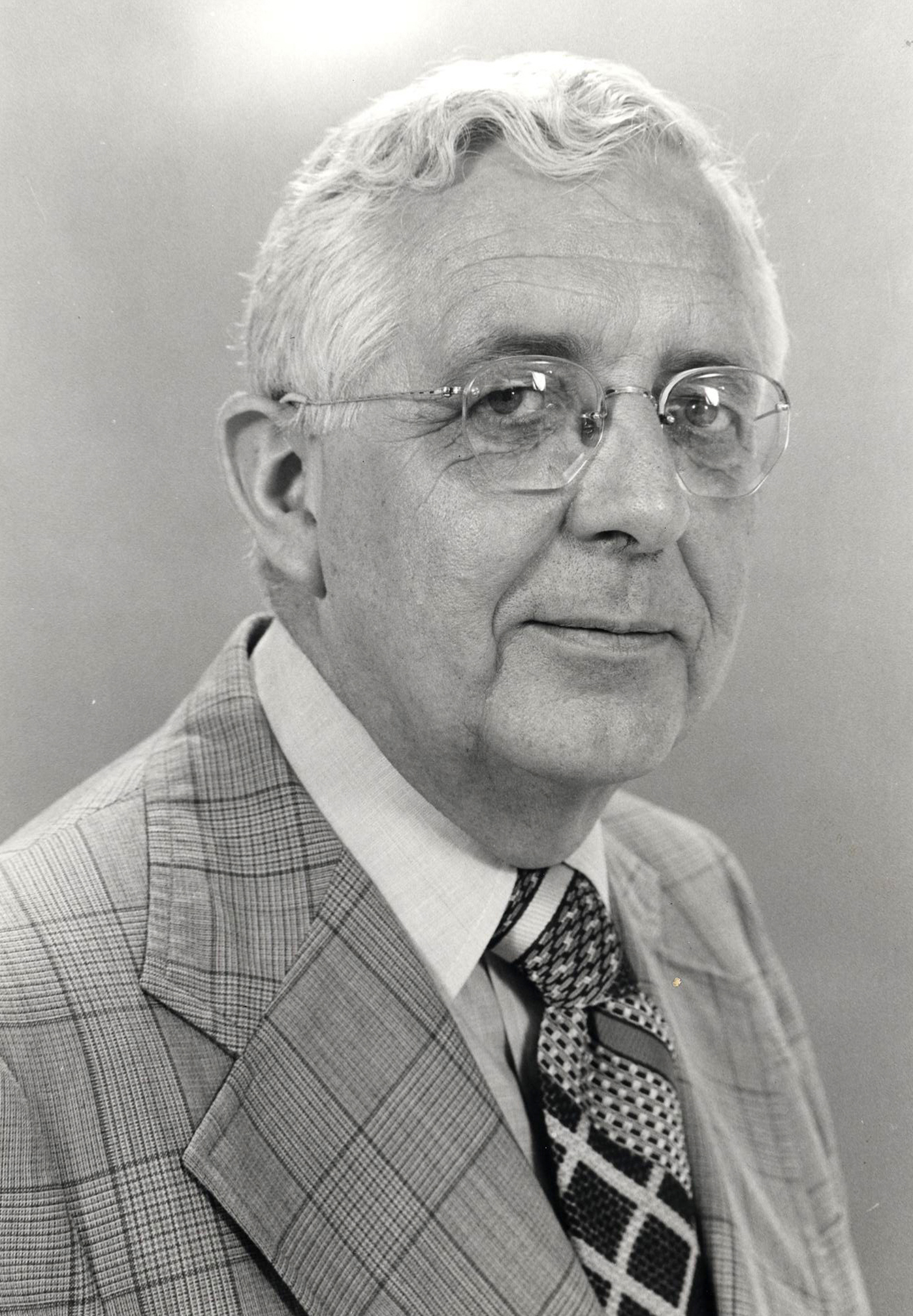 Photo of William Schottstead, MD the Chair of the Department of Family Medicine and Community Health from 1979-1980